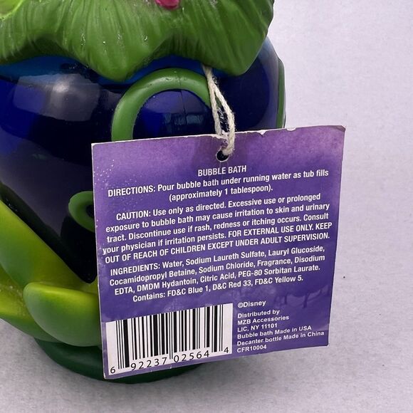 Disney Fairies Tinkerbell Bubble Bath Decanter Water Lily Splash No Wings - Picture 14 of 16